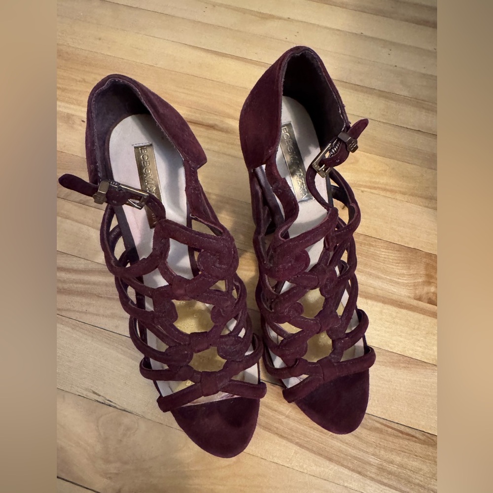 BCBG Burgundy Women's Heels